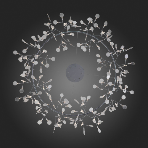 SL379.103.216 Люстра подвесная ST-Luce Серебристый/Белый LED 216*0,5W 3500K RAFINA фото 2