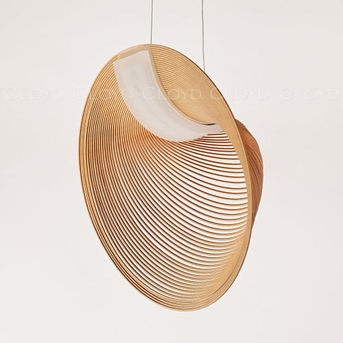 Подвесной светильник Cloyd FUETE P1 / шир. 40 см - дерево - белый (арт.11413) фото 5 Подвесной светильник Cloyd FUETE P1 / шир. 40 см - дерево - белый (арт.11413) фото 5
