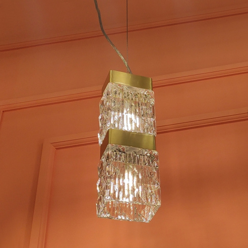 Подвесной светильник Cloyd CORUND-A P2 / выс. 30 см - латунь (арт.10682) фото 2 Подвесной светильник Cloyd CORUND-A P2 / выс. 30 см - латунь (арт.10682) фото 2