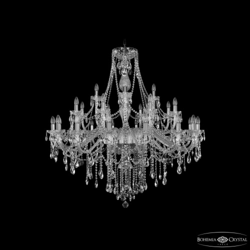 Люстра хрустальная 1415/16+8+4/460 Ni Bohemia Ivele Crystal (Богемия Ивеле Кристалл)
