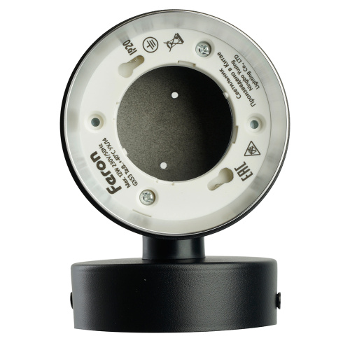 Светильник  настенный Feron HL4598  Barrel DUET 12W, 230V,GX53, черный + хром IP20 фото 8