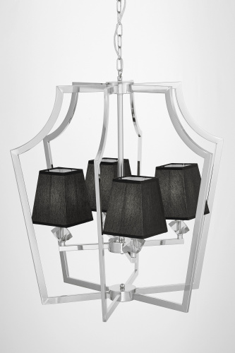 Подвесная люстра Lumina Deco Montero LDP 1249-4 CHR+BK фото 3 Подвесная люстра Lumina Deco Montero LDP 1249-4 CHR+BK фото 3