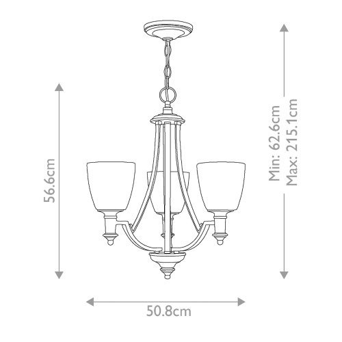 Люстра Hinkely Lighting, Арт. HK-TRUMAN3 фото 6