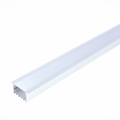 ST017.129.05 Встраиваемый алюминиевый профиль с рассеивателем(к-т: 2 загл) ST-Luce Алюминий анодиров Светодиодные ленты фото 3