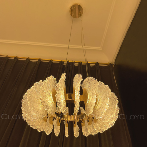 Люстра Cloyd ANTIGUA C1 / Ø50 см - золото (арт.11318) фото 4