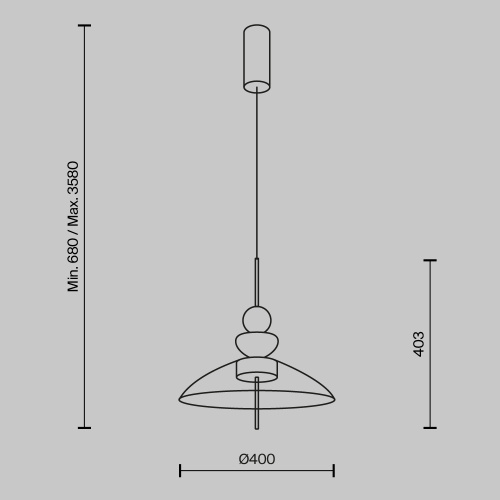 Подвесной светильник Maytoni MOD185PL-L6B3K6 фото 9