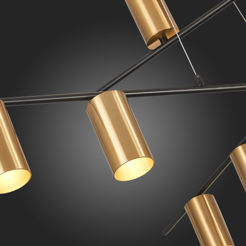 SL1206.402.12 Светильник потолочный ST-Luce Черный/Латунь GU10 12*7W SORMANO фото 12 SL1206.402.12 Светильник потолочный ST-Luce Черный/Латунь GU10 12*7W SORMANO фото 12