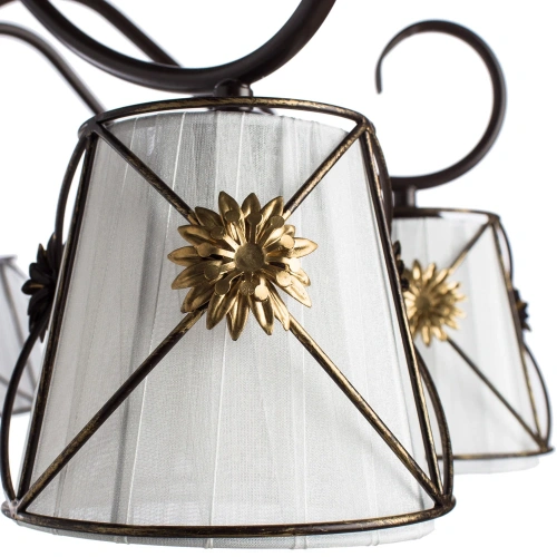 Потолочная люстра Arte Lamp FORTUNA A5495PL-8BR фото 3 Потолочная люстра Arte Lamp FORTUNA A5495PL-8BR фото 3