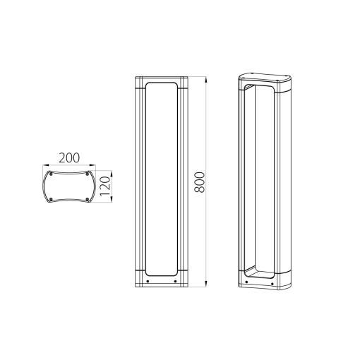Фонарный столб Natural Concepts, Арт. NC-003121-80-SB фото 5