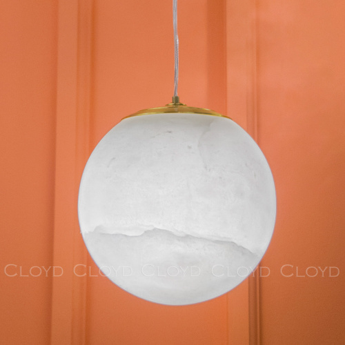 Подвесной светильник Cloyd ORIONIS P1 / выс. 12 см - алебастр - латунь (арт.12353) фото 6 Подвесной светильник Cloyd ORIONIS P1 / выс. 12 см - алебастр - латунь (арт.12353) фото 6