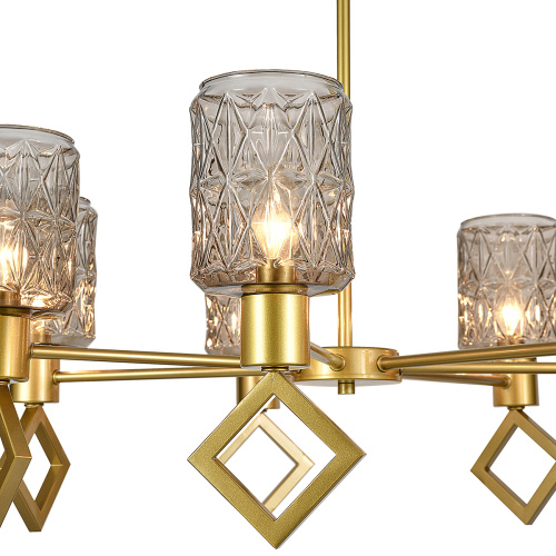 Светильник на штанге 13025/7R Gold фото 3