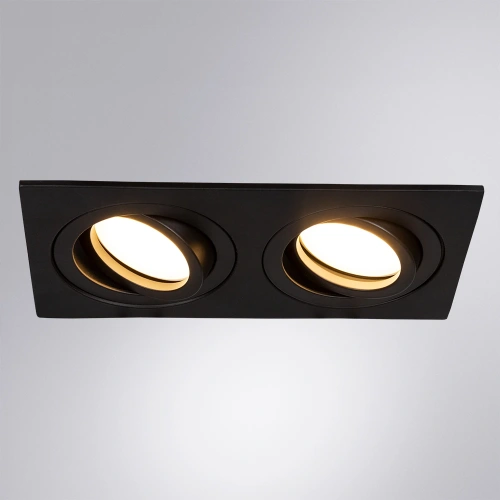 Точечный встраиваемый светильник Arte Lamp TARF A2168PL-2BK фото 2 Точечный встраиваемый светильник Arte Lamp TARF A2168PL-2BK фото 2
