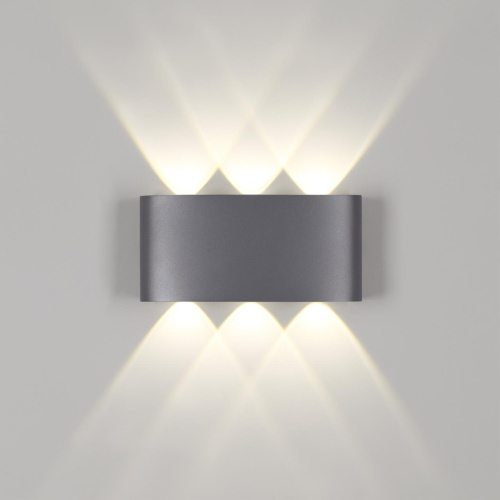 358460 STREET NT20 736 темно-серый  Ландшафтный настенный светильник IP54 LED 4000K 6W 85-265V CALLE