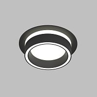 DK2100-BK Встраиваемый светильник NIKO, IP 20, до 15 Вт, GX53, LED, черный, акрил, алюминий