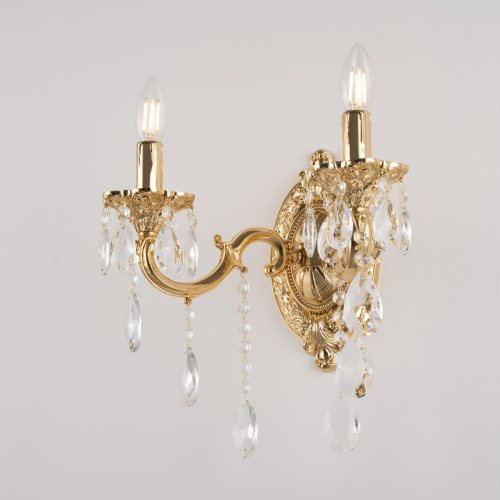 Бра с хрустальными подвесками AL7801B10/2/175 B G Bohemia Ivele Crystal (Богемия Ивеле Кристалл) фото 3