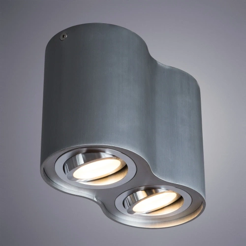 Точечный накладной светильник Arte Lamp FALCON A5644PL-2SI фото 2 Точечный накладной светильник Arte Lamp FALCON A5644PL-2SI фото 2