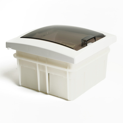 Бокс встраиваемый STEKKER EBX50-2/04-20 4 модуля, пластик, серия ArcaClass фото 3