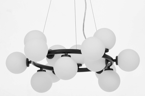 Подвесной светильник Lumina Deco Marsiada LDP 6033-15 BK фото 3 Подвесной светильник Lumina Deco Marsiada LDP 6033-15 BK фото 3