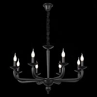 SL1114.403.08 Люстра подвесная ST-Luce Черный E14 8*40W FORTEZA