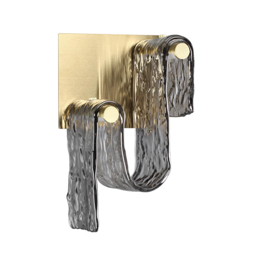 5106/11WL L-VISION ODL26 549 брашинг/дымчатый металл/стекло Настенный светильник LED x 11W 4000K FLOW 5106/11WL L-VISION ODL26 549 брашинг/дымчатый металл/стекло Настенный светильник LED x 11W 4000K FLOW