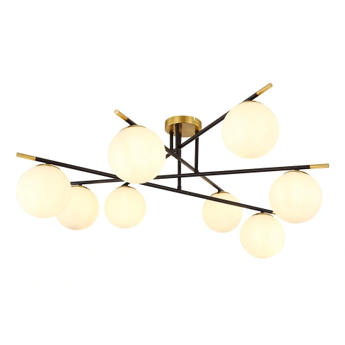 Потолочная люстра Arte Lamp ALCOR A2224PL-8BK Потолочная люстра Arte Lamp ALCOR A2224PL-8BK