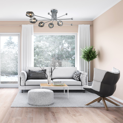 Светильник на штанге Escada 695/5P E14*40W Chrome фото 2