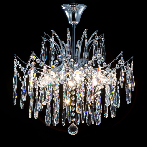 Citilux Селена CL302160 Люстра хрустальная Хром фото 7 Citilux Селена CL302160 Люстра хрустальная Хром фото 7