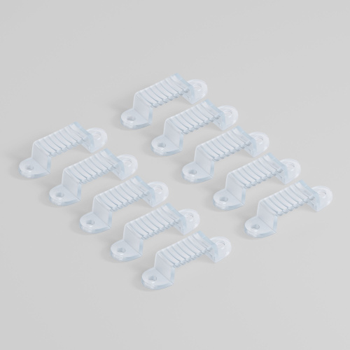 Крепеж для светодиодных лент LS014 220 В, LS015 220 В (10шт) Clip 220V 2835 фото 2