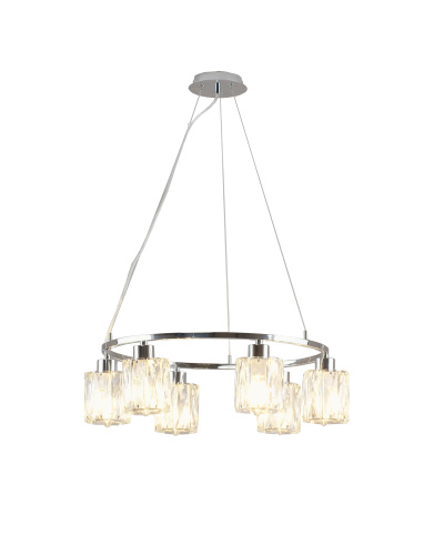 Люстра подвесная Moderli V11707-6P Prismique Люстра подвесная Moderli V11707-6P Prismique