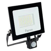 Светодиодный прожектор Feron с датчиком LL-908 IP65 50W 6400K