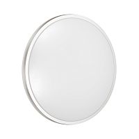 3008/DL TAN SN 220 Светильник пластик/никель LED 48Вт 3000-6300K D390 IP43 пульт ДУ/ LampSmart PARTIAL