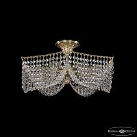 Потолочный светильник хрустальный 77181/49 G Bohemia Ivele Crystal (Богемия Ивеле Кристалл)