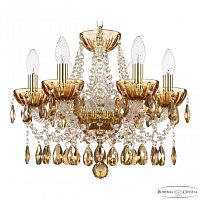 Люстра 5413/6/141 G Amber/M-1H K777 Bohemia Ivele Crystal (Богемия Ивеле Кристалл)