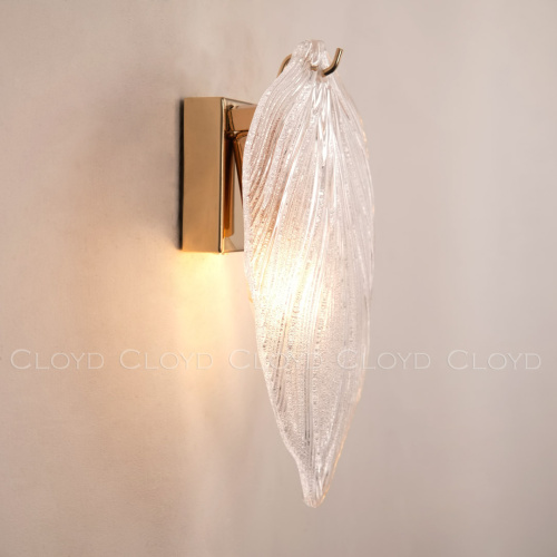 Бра Cloyd PRIMULA W1 / выс. 25 см - золото (арт.20121) Бра Cloyd PRIMULA W1 / выс. 25 см - золото (арт.20121)