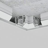 Slim Magnetic Коннектор угловой внутренний для шинопровода в натяжной потолок белый 85204/00 85205/00