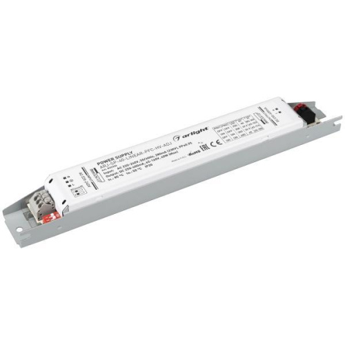 Драйвер Arlight ARJ-SP-40-Linear-PFC-HV-ADJ 65-160V 40W IP20 0,25-0,4A 033334 Драйвер Arlight ARJ-SP-40-Linear-PFC-HV-ADJ 65-160V 40W IP20 0,25-0,4A 033334