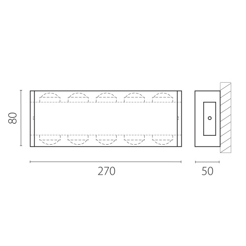 343057 Светильник GEMMA 10х1W LED 1100LM G ЧЕРНЫЙ 4000K IP65 фото 6 343057 Светильник GEMMA 10х1W LED 1100LM G ЧЕРНЫЙ 4000K IP65 фото 6