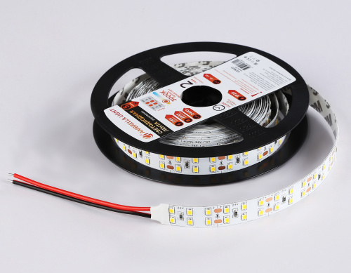 Светодиодная лента двухрядная 24В 2835 204Led 20Вт/м 3000K IP20 5м фото 7 Светодиодная лента двухрядная 24В 2835 204Led 20Вт/м 3000K IP20 5м фото 7
