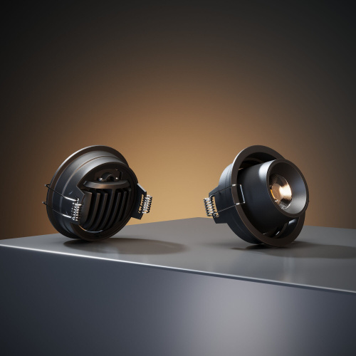 Потолочный светодиодный светильник поворотный Conner 8W 4000K чёрный 25086/LED фото 5