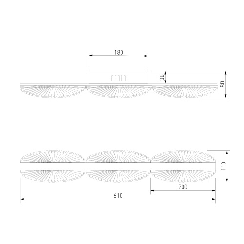 Настенный светодиодный светильник 303070 LED фото 3 Настенный светодиодный светильник 303070 LED фото 3