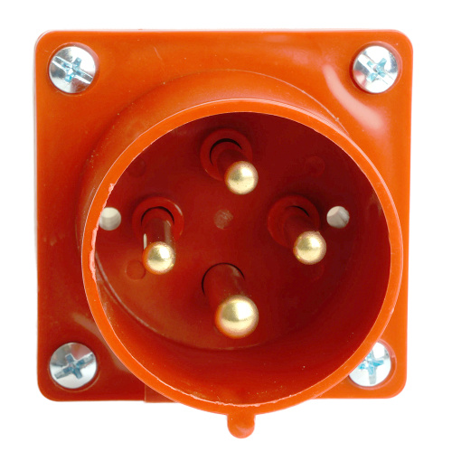 Вилка угловая ST-524 32А 380В 3P+PE IP44, PPG32-524-44, Stekker фото 3