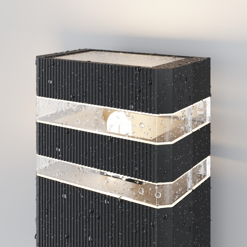 Уличный настенный светильник Outdoor O578WL-01B фото 10