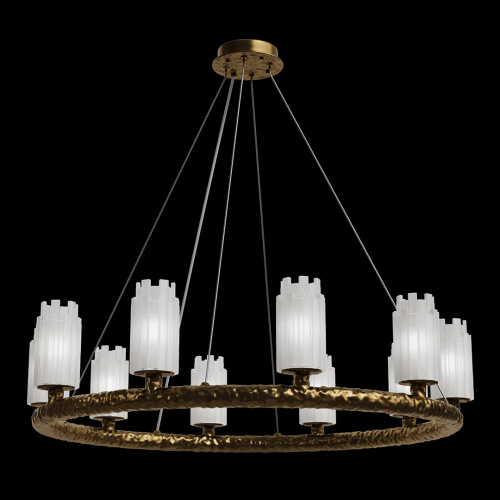 Подвесная люстра Fervore Brass FL1221-10P