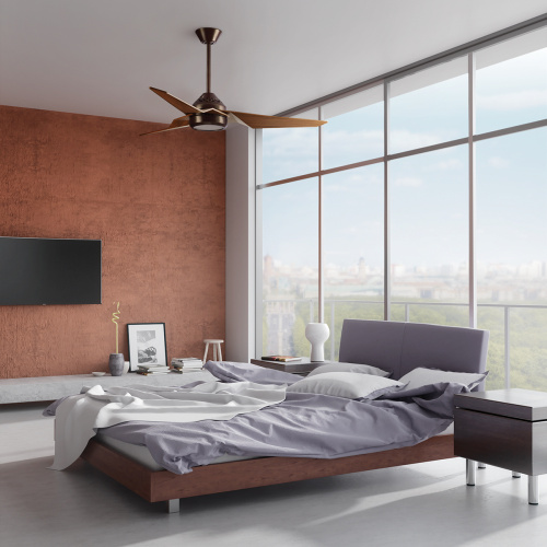 Светильник с вентилятором Kichler, Арт. KLF-JADE-60-BB фото 2