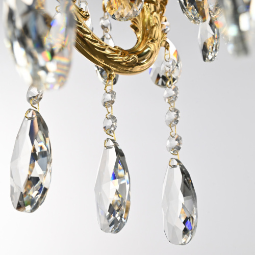 Люстра с хрустальными подвесками AL79101/6/175 A G Bohemia Ivele Crystal (Богемия Ивеле Кристалл) фото 9