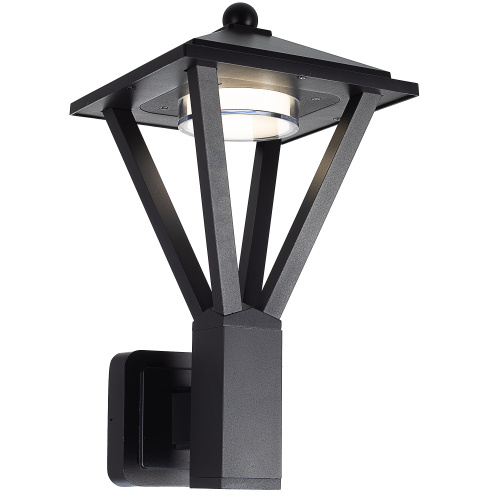 Citilux GENOX CLU12W LED Уличный настенный светильник Чёрный фото 3 Citilux GENOX CLU12W LED Уличный настенный светильник Чёрный фото 3
