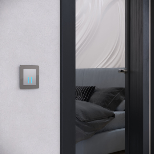 Рамка из акрила на 1 пост Acrylic графит W0012704 фото 3 Рамка из акрила на 1 пост Acrylic графит W0012704 фото 3