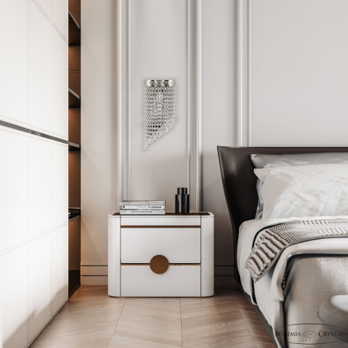 Бра 83401BL/15IV-33 Ni Drops Bohemia Ivele Crystal (Богемия Ивеле Кристалл) фото 2