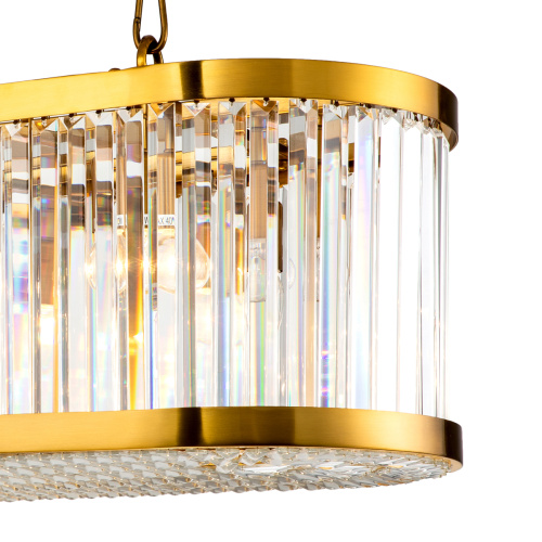 Люстра Welles 8 brass фото 2 Люстра Welles 8 brass фото 2