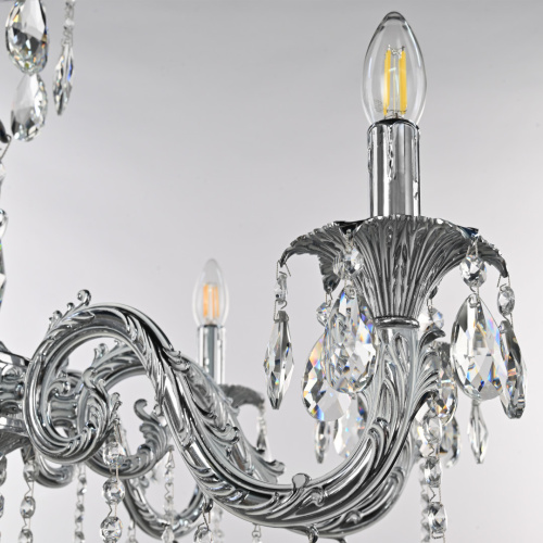 Люстра с хрустальными подвесками AL79101/8/250 B NW Bohemia Ivele Crystal (Богемия Ивеле Кристалл) фото 2 Люстра с хрустальными подвесками AL79101/8/250 B NW Bohemia Ivele Crystal (Богемия Ивеле Кристалл) фото 2